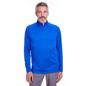 Spyder  half zip blue fleece pullover men’s small